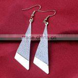 Fashion Retro Simple Geometric Earrings Wild Scrub Earring thumbnail-2