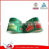 High Quality Factory Price Colorful Printed Christmas Grosgrian Ribbon Tape thumbnail-2