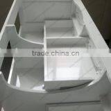 Gloss Espresso Hotel Bathroom Vanity With Double Sinks thumbnail-5