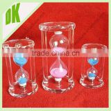 Materials: glass,wooden,metal,plastic , MOQ only need 1 carton , wholesale wooden sand timer hourglass