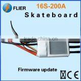 Flier Hot Selling 16S 200A Brushless Controller Motor Esc for rc Skateboard thumbnail-3