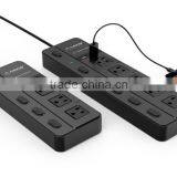 OEM High Quality SPC-S5U2 Usb 2 Outlets Smart Retractable Power Strip CE FCC ROHS Approval thumbnail-2