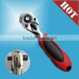 1/4&3/8 Double Size Reversible Ratchet Wrench thumbnail-1