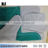 BSSAFETY Short Double Plam Leather Welding Work Glove for Korea USA thumbnail-5