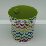 OEM Wholesale Small Metal Tin Bucket Fashion 4C Printing Toy Bucket