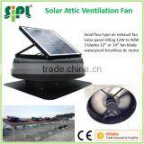 Natural Sun Powered Energy Efficient Roof Mounting dc Motor Driven Solar Exhaust Fan for Home thumbnail-2