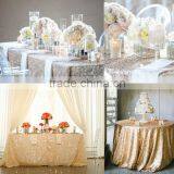 Fancy Wedding Metallic Sequin Table Cloth thumbnail-1