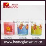 8oz Glass Cup With Printing Designs/water Cup/printed Glass Cup thumbnail-1