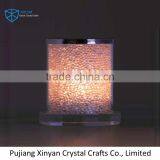 Factory Supply Custom Design Clear Crystal Candle Holder With Different Size thumbnail-1