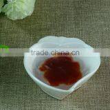 Factory Direct Wholesale Strawberriy Shape Porcelain Serving Dip Dish thumbnail-1