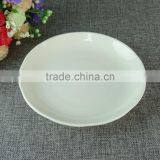 Wholesale 7/8inch White Round Ceramic Porcelain Plate Set Dinnerware thumbnail-2