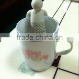 Loose Tea Leaf Strainer Herbal Spice Filter Diffuser Silicone Mr.Tea Infuser