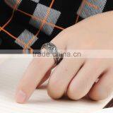 High Polished Men Jewellery Figure Rings 316l Surgical Stainless Steel Men Ring thumbnail-6