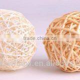 Colorful Christmas Tree Decorative Rattan Ball /Home Decor Vase Filler Willow Ball thumbnail-1