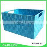 Sets 4 pp Fiber Strap Woven Storage Basket for Sundries thumbnail-4