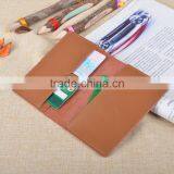 Customized Personalized Vegetable Tanned Leather Travel Leather Passport Holder thumbnail-3