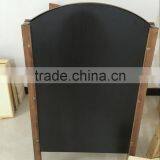 Hot Sale Pine Wood Frame Advertising Blackboard With Stand Foldable thumbnail-4