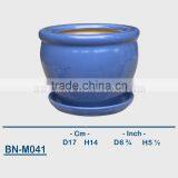Vietnamese Ceramic Glazed Mini Flower Pot BN-M038 thumbnail-3