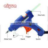 20W Glue Gun + 25pcs 200mm Glue Stick Crafts Repair Tool Mini Electric Heating Hot Melt Glue Gun thumbnail-2