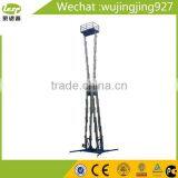 Aerial Working Table Aluminum Alloy 19.7M Four Mast Portable Vertical Hydraulic Platform Lift thumbnail-2