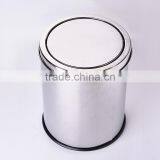 Office Recycling Garbage Bin With Swing Cover thumbnail-3