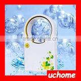 UCHOME Mini Portable USB Battery Bladeless Fan No Leaf Air Conditioning thumbnail-4