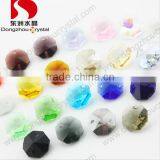 Colorful Octagonal Glass Beads Crystal Chandelier Parts thumbnail-1