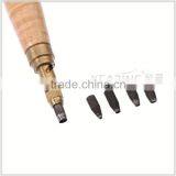 Shanghai Kearing Screw Punch With Wooden Handle for Punching on Fabric thumbnail-1
