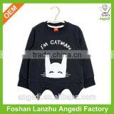 Cat Pattern Cool Design Wholesale Kids Custom Made Pullover Sweatshirt Hoodies thumbnail-1