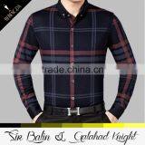 Garments Producers Wholesale Factory Price Plaid Casual Flash Georgette Shirt Designs for Men thumbnail-2