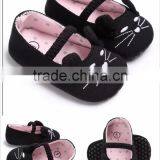 2017 Pink Black 1 Month Baby Gift Animal Design Cat Cute Child Shoe thumbnail-3
