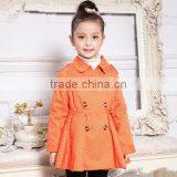 2016 Europe Winter Coat Girls Clothing Polka Dots Kid Coat Adore Children Clothing thumbnail-1