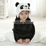 Wholesale Custom Plain Kids Hooded Poncho Towels thumbnail-5