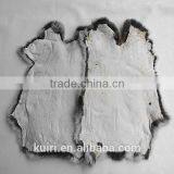 Cheap price Rabbit fur skin for garment shoese raw color china rabbit fur plate