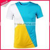 Cheap Wholesale China Dry Fit Plain Sublimation Polyester T-shirt thumbnail-1