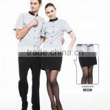 Juqian 2016 Custom Design Restaurant Hotel Waiter Waitress Uniform thumbnail-5