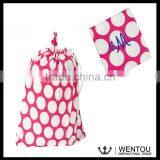 China Chevron Polka Dot Cotton Laundry Bag For College thumbnail-1