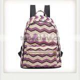 Wholesale High Quality Chevron Backpack thumbnail-6