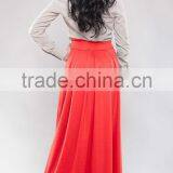 Elegant Business Woman Maxi Skirt Wholesale Ladies Office Long Skirts thumbnail-3
