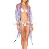High Quality Viscose Ladies Beach Kimono Spf Clothing thumbnail-6