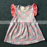new style baby cotton candy print dress beautiful summer girl milk silk frocks