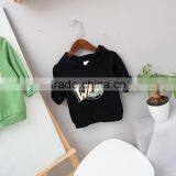 Wholesale Solid Color Printing Cotton Hooded Sweatshirt Kids thumbnail-2