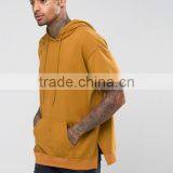 2017 China Shandao Manufacture Autumn Custom Color Casual Style 100% Polyester Pullover Jersey Men's Short Sleeve Hoodies thumbnail-2