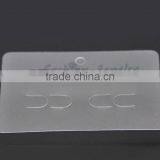 50PCs Clear Hair Clip/ Pin Jewelery Display Cards 10x7cm(3 7/8"x2 6/8"),8seasons thumbnail-1