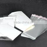 White Earring Display Cards(with "Fashion Jewelry" Print) W/ Self Adhesive Seal Plastic Bags 19.5x9cm,50pcs,Hottest thumbnail-1