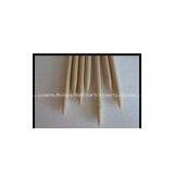 natural wooden rods