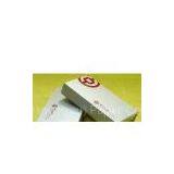 Book Shape USB Cardboard Gift Boxes With Hotfoil Logo for Bank USB Packaging