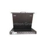 High Reolution 1U Rack Mount 15 LCD KVM Drawer With 8ports /16ports KVM-1500U