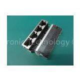 10 / 100Base UTP 4 Port Rj45 Tab-Down , Rj45 Magnetic Jack KRJ-405QJNL thumbnail-1