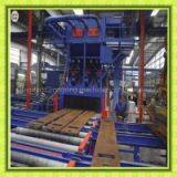 Steel Sheet Rust Removing Roller Conveyor Shot Blasting Machine thumbnail-1